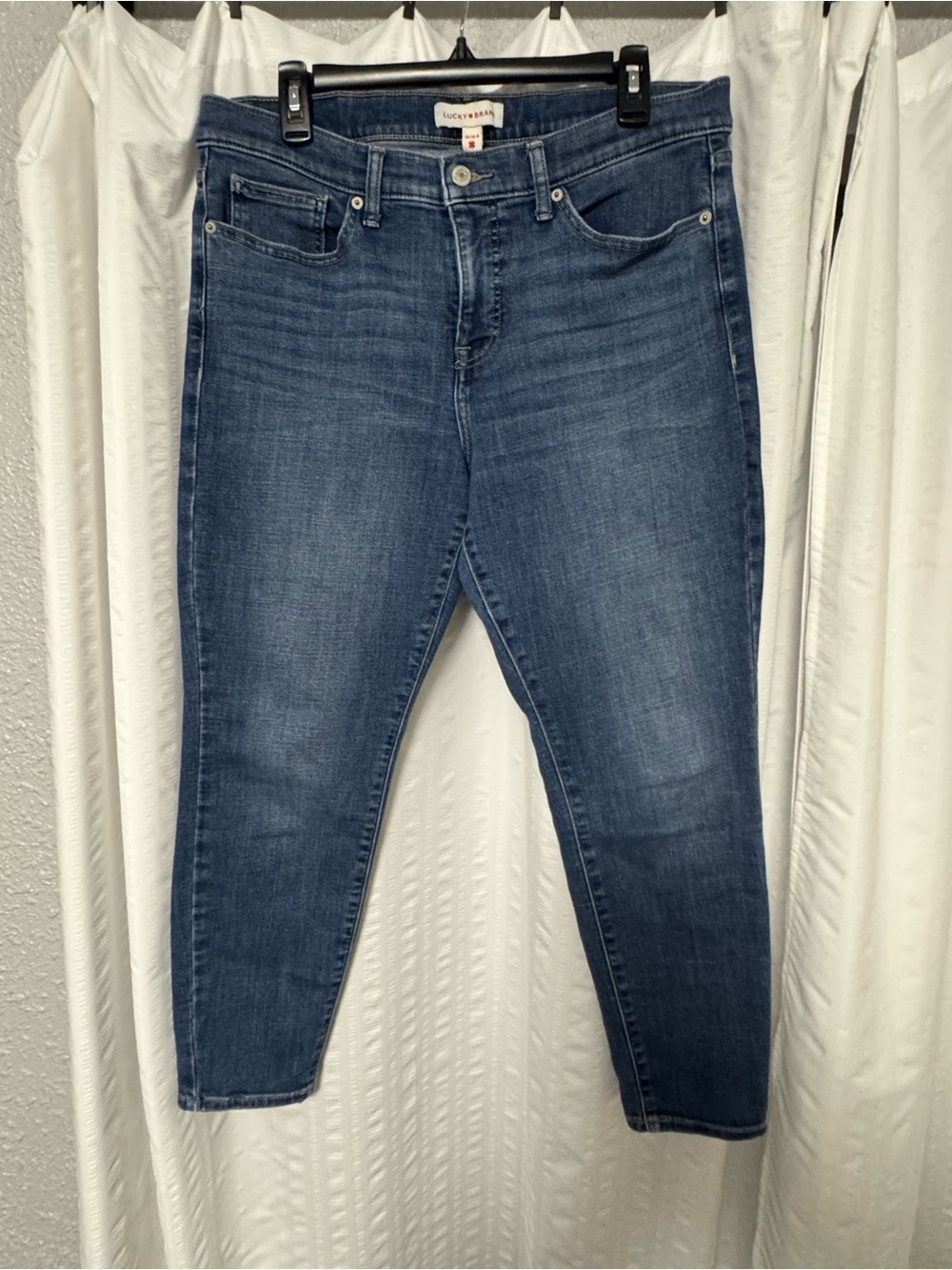 Lucky Brand Ava Mid Rise Skinny Jeans